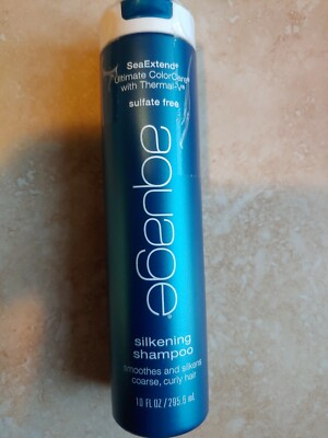 Aquage Sea Extend Silkening Shampoo 10 oz 2 BOTTLES