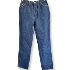 Vintage 70s/80s Wrangler Women's High Rise Jeans 14 Misses Reg Fit MR695PW Denim