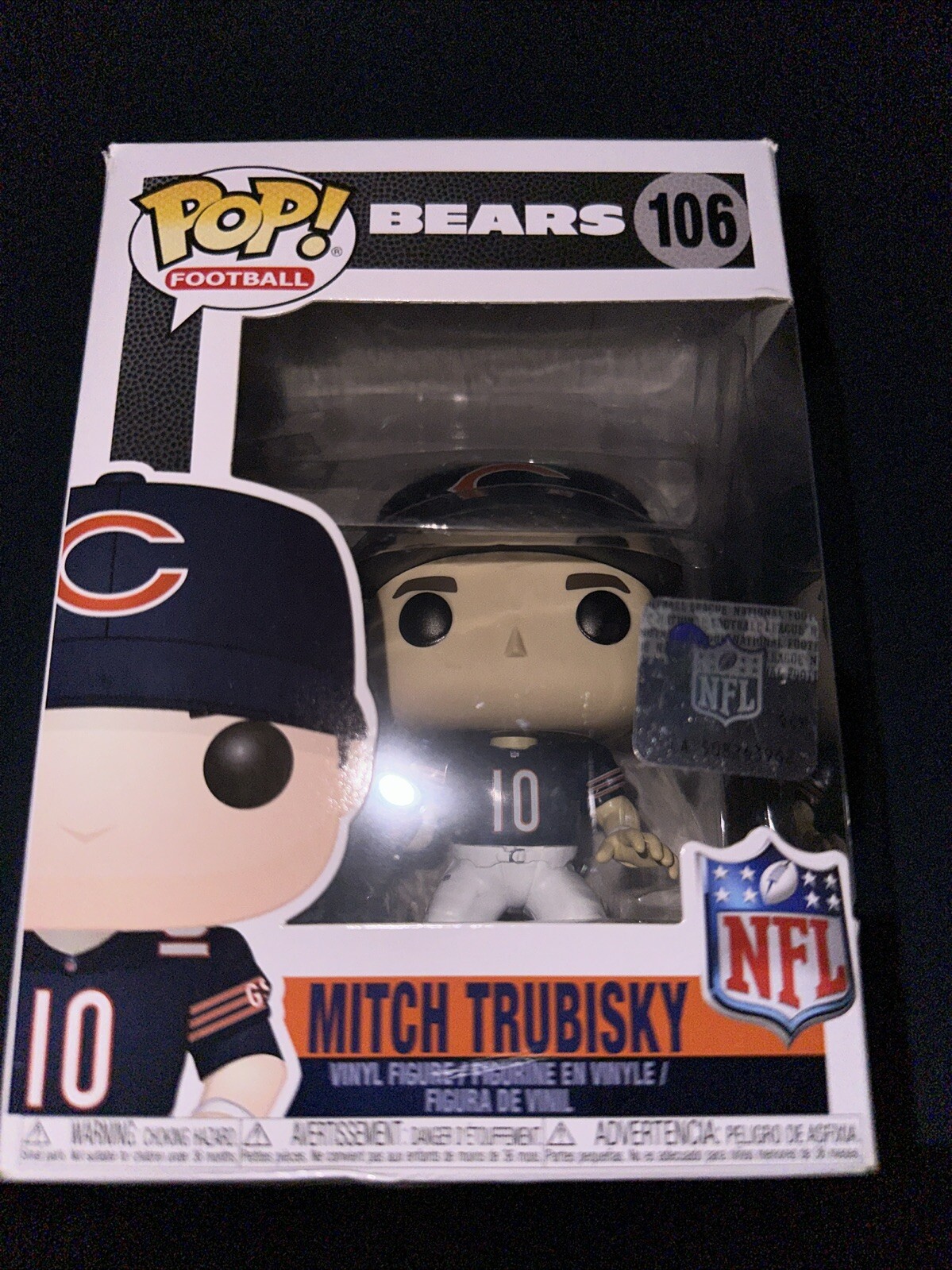 Funko Pop! Vinyl: Mitch Trubisky #106
