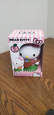 Hello Kitty Hula Dancing Figure Battery Operated Hawaiian Luau