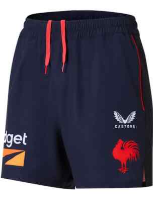 Sydney Roosters 2022 NRL Mens Navy Training Shorts Sizes S-7XL BNWT