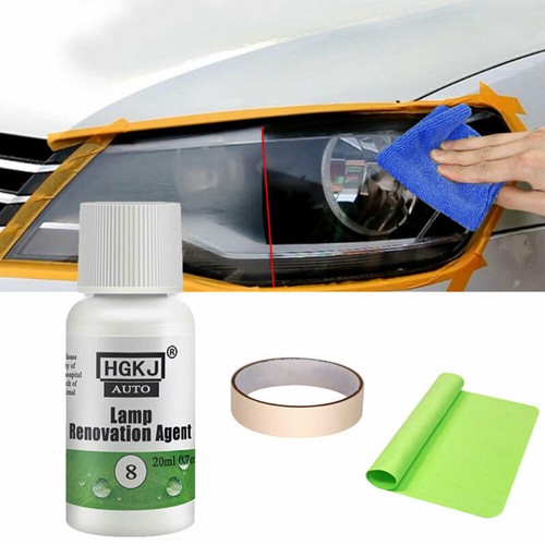 20 ml HGKJ 8 kit riparazione lucidatura fari auto liquido - Foto 2 di 12