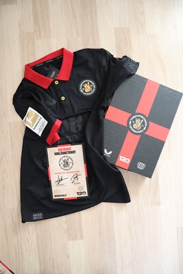Bayer 04 Leverkusen 120 Jahre Sondertrikot PRO Größe M   Nr. 618/1000 inkl. Box