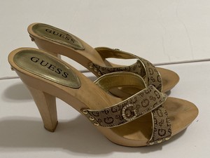guess wooden heels