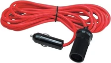 RoadPro RP-203EC 12V 12' Extension Cord with Cigarette Lighter Plug, New