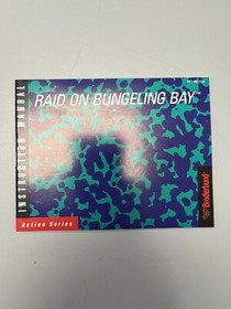 NES Raid on Bungeling Bay CIB Complete With Box Game Manual 5 Screw W/ Hangtab