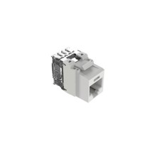 Módulo Jack Keystone Punchdown Panduit NK6X88MWH Cat-6A UTP RJ45 8P8W Blanco