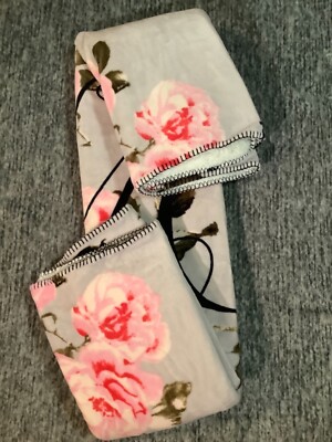 Couverture vache Highland : sherpa ou jeté, art floral vibrant - Canada