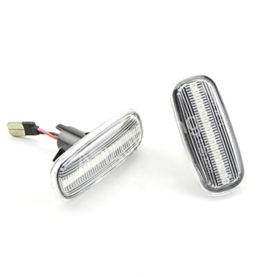 Sequential Amber LED Side Marker Lamp Turn Signal Light Indicator For B