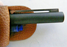 Lamy F&uuml;llfederhalter schwarz# Patronenf&uuml;ller # Lederetui schwarz # (1163)