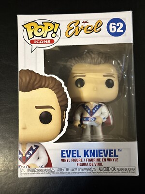 Купить evel knievel funko wacky wobbler 2001 vintage bobblehead