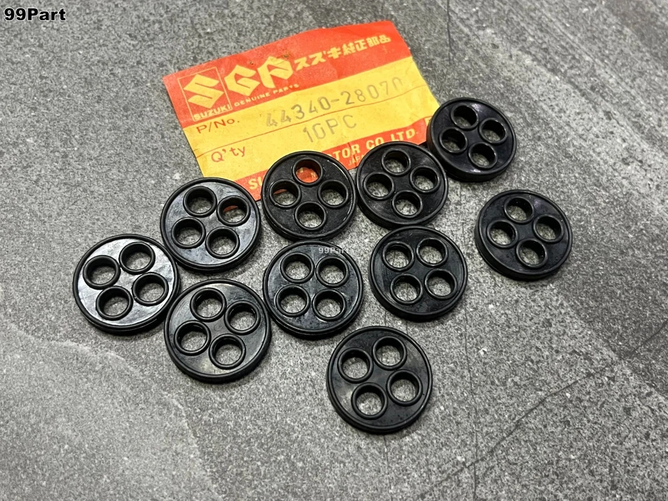 Junta de grifo de combustible PARA Suzuki A100 TC100 TS75 TS100 TS125 TS185 TS250 TS400 GT185 Foto 2 de 3