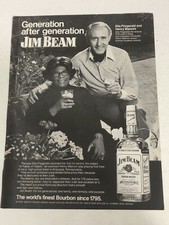 1973 Jim Beam Vintage Print Ad Advertisement Ella Fitzgerald Henry Mancini pa26