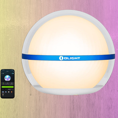 Olight Sphere Ambient Light with App Control Bluetooth 75 Lumens White&RGB LEDs