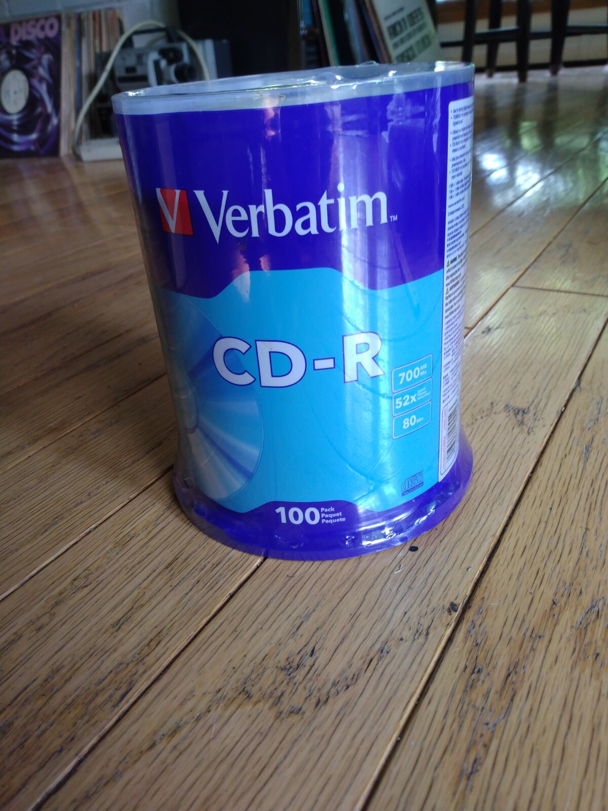Verbatim CDR Printable Disc Spindle, White, Pack Of 100 23942984931 eBay
