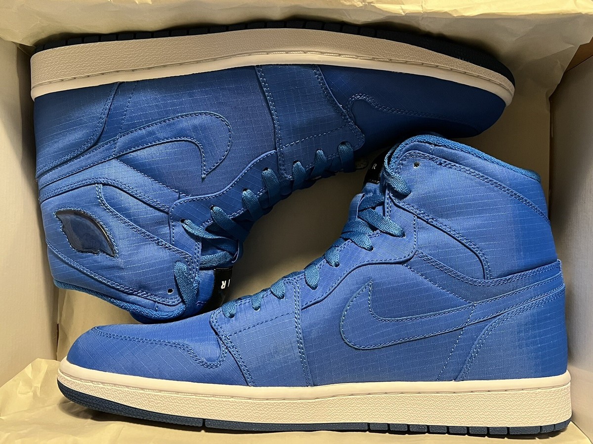 2009 Nike Air Jordan 1 Retro High Sapphire Size 12.5 Blue  display picture 3