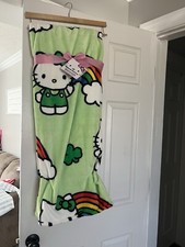 Hello Kitty St Patrick  s Day Throw
