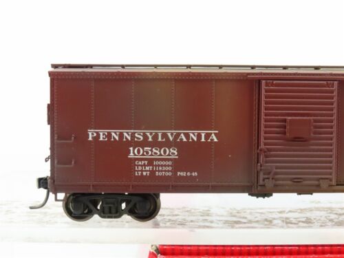 HO Scale Atlas 6426-2 PRR Pennsylvania Railroad Box Car #105808 Custom Weathered - Picture 2 of 11