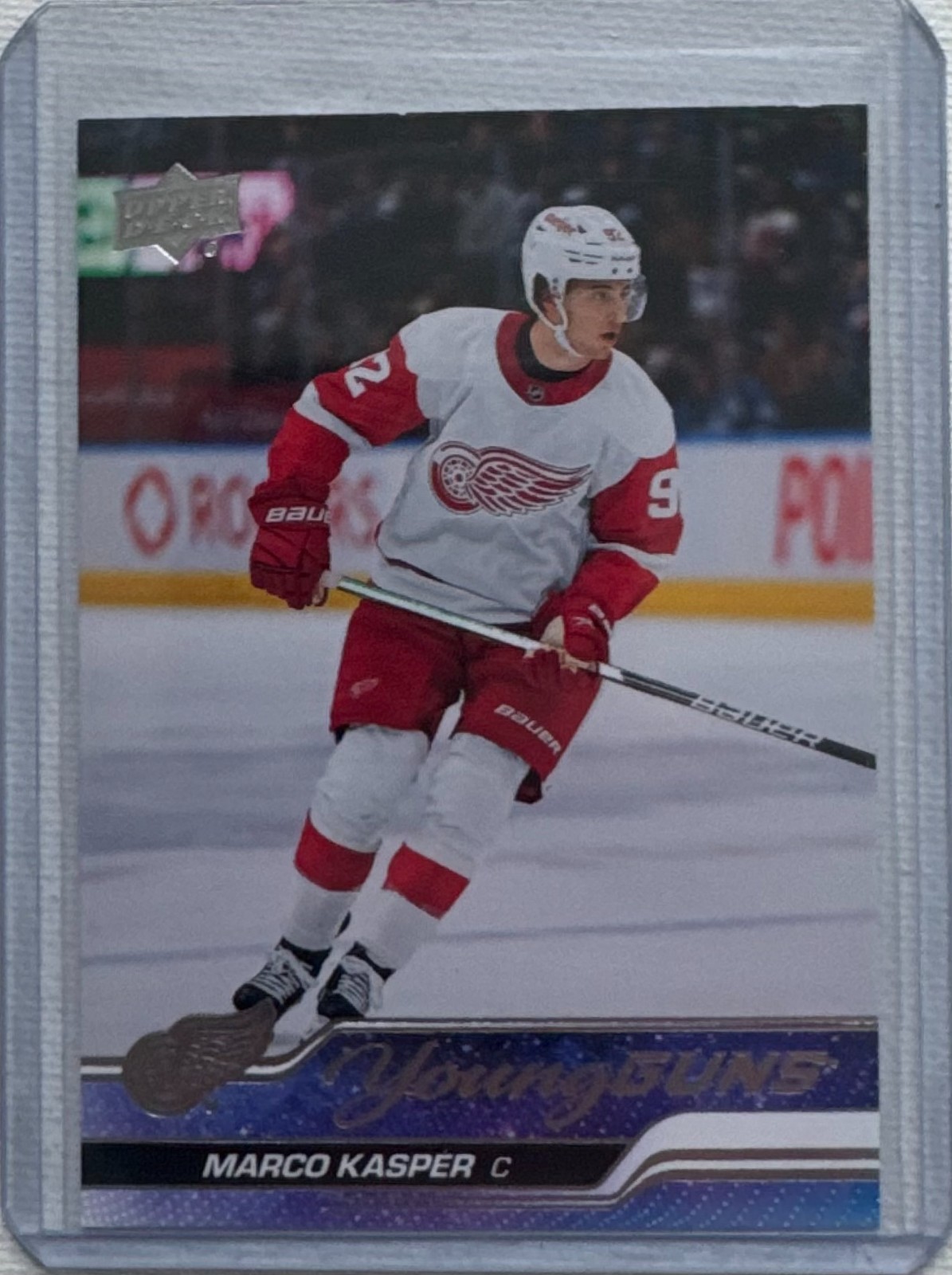 2023-24 Upper Deck Marco Kasper Young Guns #241 UD Series 1 Rookie