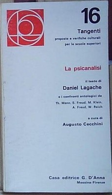 Cecchini LA PSICANALISI  d'anna tangenti