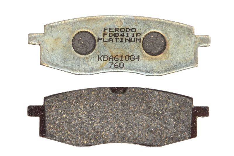 Fits FERODO FDB411P Brake pads FDB411P  platinum, intended use route fits YAMAH