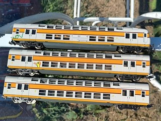 lima lot 3 wagon voyageur parisiens la rame VB2N ho train SNCF
