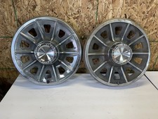 Pair Of 1965 65 Pontiac Tempest Hubcap Rim Wheel Cover Hub Cap 14 Oem Set Of 2