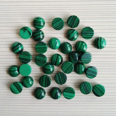 100pcs 12mm Round CAB CABOCHON Artificial Turquoise Stone Round Beads No Holes *