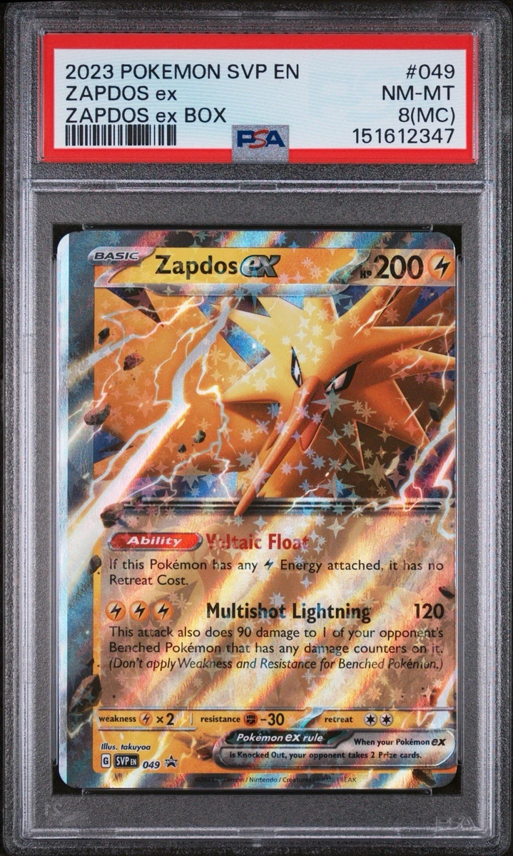 Zapdos ex 049 Sv: Scarlet & Violet Promo Cards for sale | eBay