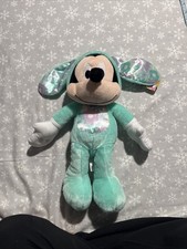 NEW, DISNEY MICKEY MOUSE 15" EASTER SPRING PLUSH