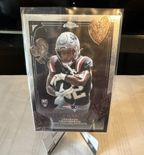 2025  Topps Chrome Fortune F15-26 Treveyon Henderson Rookie New England Patriots