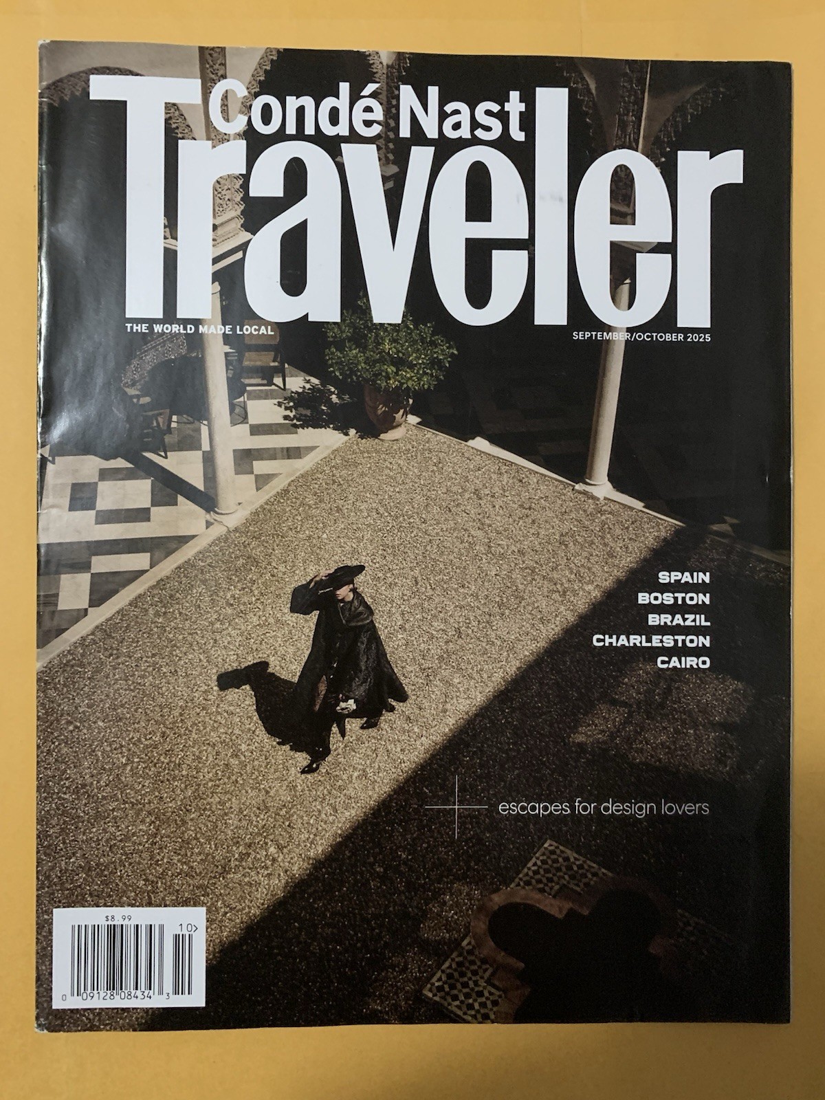 Conde Nast Traveler Magazine - September October 2025 Spain Brazil Cairo