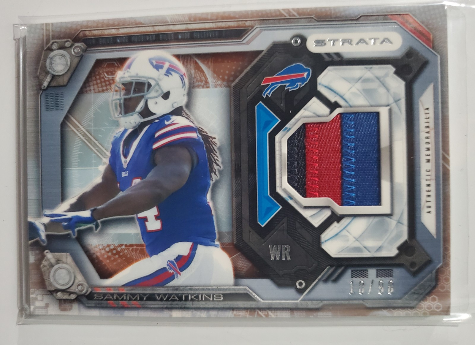 Sammy Watkins Topps Strata Relics #SRSW Topaz Patch