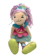 Muñeca de peluche Groovy Girls Belisima 13" ojos suaves hilo pastel pelo 2009 Manhattan