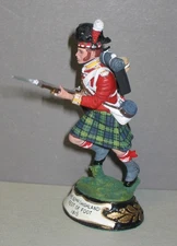STADDEN CHARLES PLOMB 80mm THE 92 ND HIGHLAND RGT OF FOOT 1815 STUDIO PAINTED