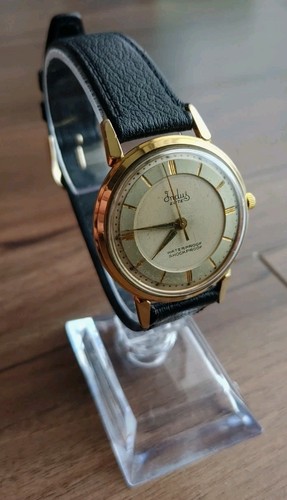 1960's Indus Elite Men's-21J-20 Micron Gold Plated-Runs Great-EUC - Picture 6 of 12