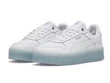 New PUMA Carina Street Iced Women's Sneakers Shoes Size 7.5 M White / Blue