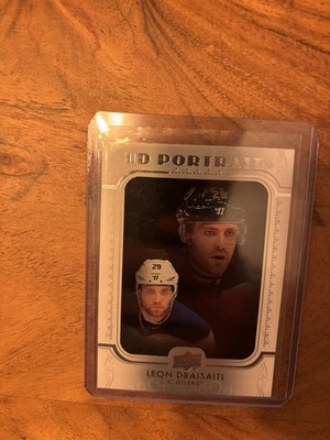 2019-20 Upper Deck UD Portraits P-32 Leon Draisaitl