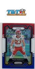 Drue Tranquill 2023 Panini Prizm Red White Blue #156 Kansas City Chiefs 23a