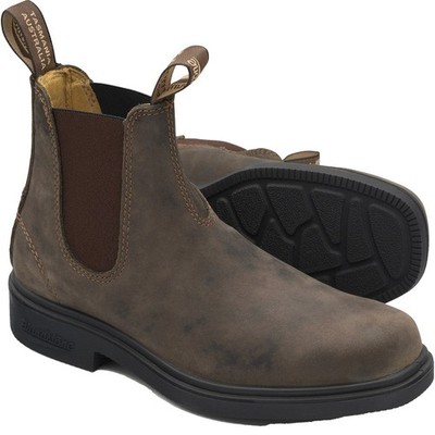 Blundstone 1306 Mens Rustic Brown Chelsea BOOTS - 9 US for sale online |  eBay