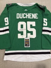 JSA COA MATT DUCHENE Signed Autographed Dallas Stars Hockey Jersey 