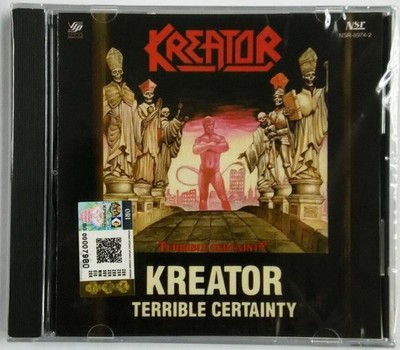 Kreator Terrible Certainty CD Malaysia VSP Neuauflage Album Thrash Metal...