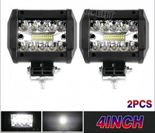 20000lm Led Work Light 4 Bar Spot Pods Fog Lamp Offroad Driving Truck Atv Us