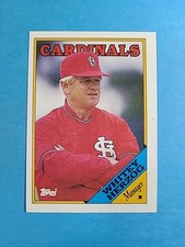 Whitey Herzog 1988 Topps Baseball Card # 744 J8850