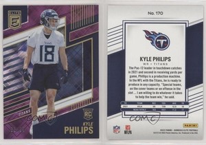 2022 Panini Donruss Elite Rookies Purple /99 Kyle Philips #170 Rookie RC