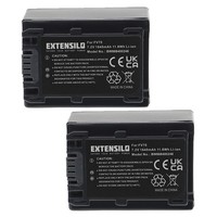 2X Akku FüR Sony Hdr-Cx320E Hdr-Cx350 Hdr-Cx320Eb Hdr-Cx350E 1640Mah 7,2V