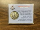 1988 Unc American Silver Eagle 1 Troy Oz .999 Fine Silver