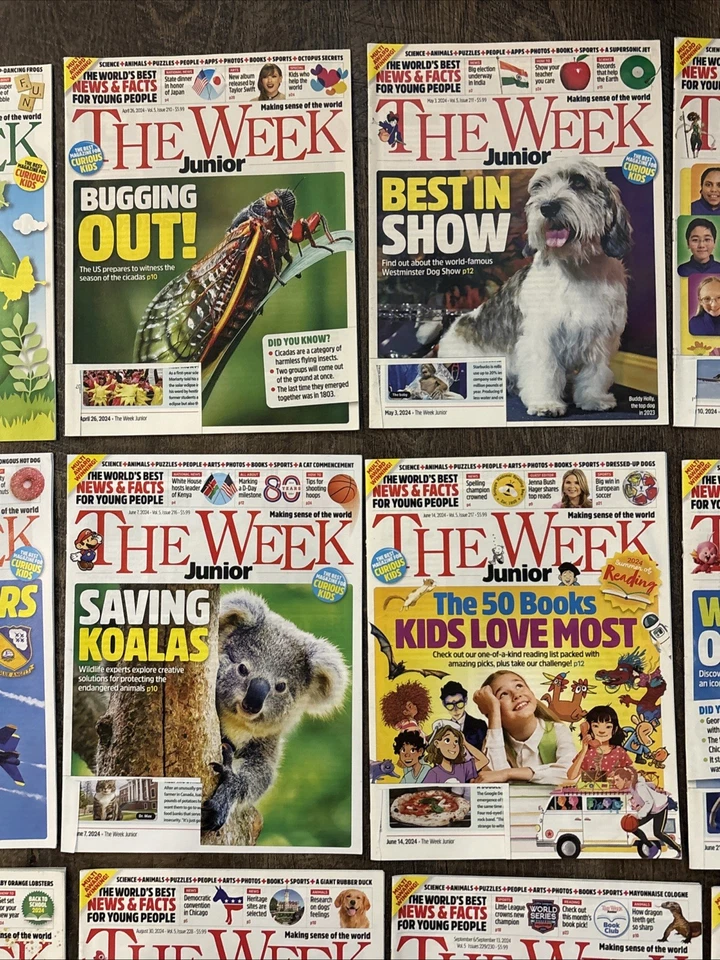 36 Issues of The Week Junior 2024 2025 News Nature Science Animals History - Image 3 of 4