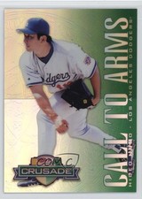 1998 Donruss Crusade Call to Arms Green 222/250 Hideo Nomo 6m7