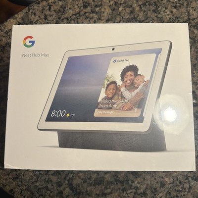 Google Nest Hub Max - Charcoal for sale online | eBay